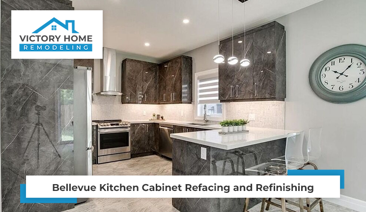 Bellevue Kitchen Cabinet Refacing and Refinishing